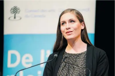  ?? CHRIS YOUNG/THE CANADIAN PRESS ?? In nominating The Luminaries by Ontario-born and New Zealand-raised author Eleanor Catton, the Governor General’s Award committee opted for the bare-minimum definition of Canadian, Christophe­r Dummitt writes.