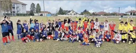  ?? - Crédits : FC ?? C’était la rentrée pour les jeunes filles et garçons âgés de 7 et 8 ans : une réussite totale.