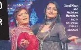  ?? PHOTO: INSTAGRAM/ VAIBHAVI .MERCHANT ?? Saroj Khan and Vaibhavi Merchant