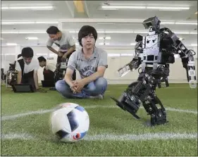  ??  ?? La dernière Robocup a été organisée à Nagoya au Japon, en juillet 2017.