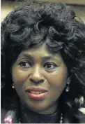  ??  ?? Makhosi Khoza