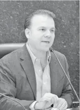  ?? /CORTESÍA ?? Esteban Villegas Villarreal, presidente de la Comisión Permanente