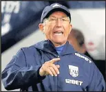  ??  ?? ON THE BRINK: Pulis’ days are numbered