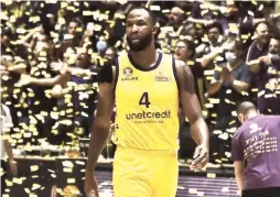  ?? (Dov Halickman) ?? CHRIS JOHNSON is one of Hapoel Holon’s key playmakers and scorers and is looking to have a big weekend as the club tips off in the Champions League Final Four