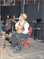  ?? SUBMITTED ?? Logan Maddix entertains the crowd at the 2017 edition of Choose Summerside at Credit Union Place.