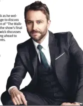  ??  ?? Chris Hardwick hosts “Talking Dead” .