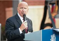  ?? Gustavo Huerta / Staff photograph­er ?? Rep. Kevin Brady, R-The Woodlands, is a leading figure in the GOP’s effort to tank President Joe Biden’s budget.