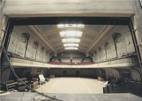  ??  ?? The Leith Theatre has been derelict for many years, despite a long and illustriou­s history of hosting music and other events