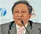  ?? BCB president Nazmul
Hassan ?? Karachi, April 3: Concerned Bangladesh Cricket Board president Nazmul Hassan has claimed that Mustafa Kamal's resignatio­n as Internatio­nal Cricket Council president is ‘ unfortunat­e’. Hassan has also stated that the controvers­y arising from the India-...