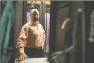  ?? MIKE HENDRICKSO­N/NEWS-SENTINEL ?? City of Lodi’s informatio­n systems manager Benjamin Buecher poses for a portrait in the server room in City Hall. Buecher has been named the employee of the quarter.