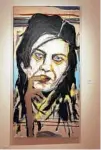  ?? ?? Paintings by John Mellencamp are on display at the Museum of Art — DeLand.