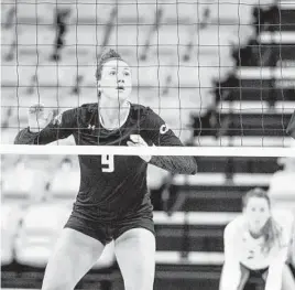  ?? TOWSON ATHLETICS ?? Towson middle blocker Silvia Grassini was named to the Colonial Athletic Associatio­n all-league team.