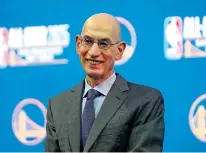  ?? JEFF CHIU/ASSOCIATED PRESS FILE PHOTO ?? NBA Commission­er Adam Silver smiles during a Dec. 12 news conference at the Chase Center in San Francisco. Silver said Thursday the In-Season Tournament will return next season with some unspecifie­d tweaks.