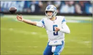  ?? Brett Carlsen / Associated Press ?? Matthew Stafford was traded from the Lions to the Rams in March.