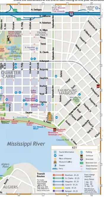 MAP 3 CENTRAL BUSINESS DISTRICT & FRENCH QUARTER - PressReader