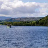  ??  ?? LEFT The best way to explore Ullswater and its beautiful valley is to take a boat trip RIGHT Although Lowther Castle is now a ruin, it is still imposing and well worth a visit