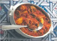  ??  ?? ‘My mother’s tomato bredie was absolutely fantastic,’ writes Noor Ebrahim, who contribute­d the family recipe.