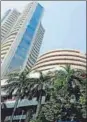  ?? MINT ?? The Sensex gyrated 1,107.38 points between the day’s high and low on Thursday.