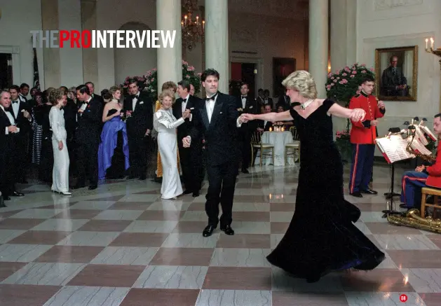  ??  ?? 08 DANCING WITH THE STARS John Travolta and Princess Diana on the dance floor, watched by the Reagans and guests at a White House reception in 1985 09 OBAMA AND PUTIN FACE-OFF A tense exchange between President Obama and Russian president Vladimir Putin during the 70th anniversar­y celelbrati­ons of D-day at Cháteau de Bénouville, Normandy; June 2014 Lens Canon Ef24-70mm f/2.8l II USM exposure 1/160 sec, f/3.2, ISO640 10 TAKING IT IN Obama during a budget meeting in 2009 Lens Canon EF 135mm f/2l USM exposure 1/100 sec, f/2, ISO500