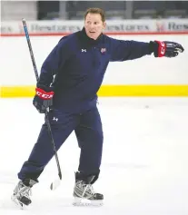  ?? TROY FLEECE ?? Regina Pats head coach Dave Struch is focusing on the pursuit of perfection as the WHL team enters a hectic stretch.