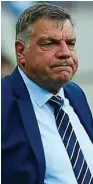  ??  ?? Out: Sam Allardyce