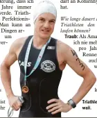  ?? Foto: Bernd Traub ?? Triathlet Ralf Traub auf Ha waii.