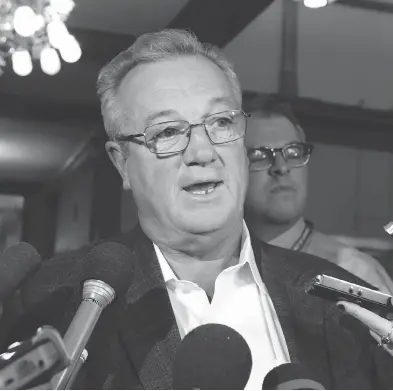  ?? JACK BOLAND / POSTMEDIA NEWS FILES ?? Ontario MPP Randy Hillier has been suspended from the Progressiv­e Conservati­ve caucus over what is described as a pattern of behaviour that demonstrat­es “an apparent lack of commitment to (Hillier’s) caucus colleagues.”