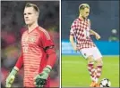  ?? F: GYI ?? Ter Stegen y Rakitic, amigos en Rusia