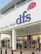  ??  ?? DFS has been given the green light to acquire rival Sofology.