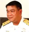  ?? PHOTO CONTRIBUTE­D ?? Joel Abutal is a Philippine Merchant Marine Academy superinten­dent.