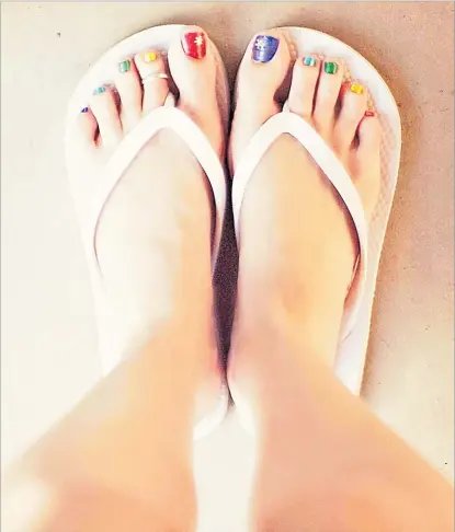  ?? Picture: BYRDIE.COM ?? Surprising­ly, many of the problems people have with their feet starts with their nails.