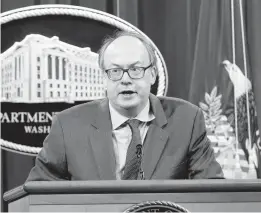  ?? SUSAN WALSH/POOL VIA AP 2020 ?? Ex-Justice Department lawyer Jeffrey Clark appeared this month for a deposition by a panel examining the Jan. 6 riot. He refused to answer questions.