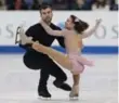  ?? IVAN SEKRETAREV/THE ASSOCIATED PRESS ?? Meagan Duhamel and Eric Radford finished seventh at the world championsh­ips earlier this month.