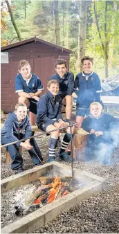  ??  ?? Life skills Pupils can immerse themselves in the outdoors at Glenalmond