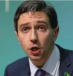  ??  ?? ‘Medical advice’: Simon Harris