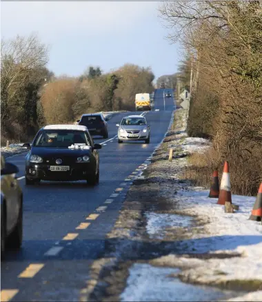  ?? Pics: Carl Brennan ?? The N4 from Collooney to Castlebald­win was narrow, twisty and had hidden dips.