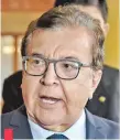  ??  ?? Nicanor Duarte Frutos, expresiden­te de la República y actual director paraguayo de la Entidad Binacional Yacyretá.