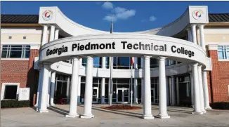  ?? CURTIS COMPTON / CCOMPTON@AJC.COM ?? Georgia Piedmont Technical College classroom buildings are among the state’s property holdings that cover a total of 12 million square feet of leased real estate.