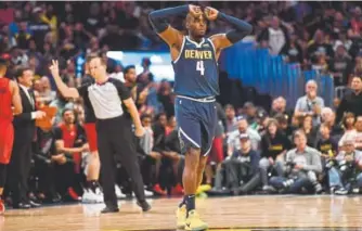  ?? AAron Ontiveroz, Denver Post file ?? Paul Millsap is “a terrific competitor,’’ says USA Basketball chairman Jerry Colangelo, a big reason the Nuggets forward is in the mix to play for the Americans in the FIBA World Cup in China.