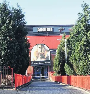  ??  ?? Reopening its doors Airdrie Leisure Centre