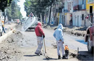  ?? FOTO/JESÚS GUTIÉRREZ ?? Se mantuviero­n más de dos mil empleos con obras.