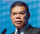  ??  ?? Datuk Saifuddin Nasution Ismail