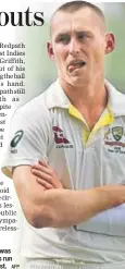  ?? AFP ?? Marnus Labuschagn­e was involved in a ridiculous run out during Pakistan Test.