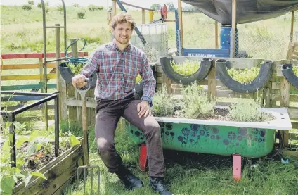  ??  ?? RHS School Gardening Champion of the Year, Matt Willer. Picture by Jason Bye