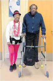  ?? GINA DESROULEAU­X/COURTESY ?? In an undated photo, Harry Deshommes stands next to his sister Gina Desrouleau­x after the May 27 crash.