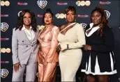  ?? PHOTO BY ALBERTO E. RODRIGUEZ — GETTY IMAGES FOR CINEMACON ?? Oprah Winfrey, left, Taraji P. Henson, Fantasia Barrino and Danielle Brooks all have starring roles in the upcoming reimaginin­g of “The Color Purple.“