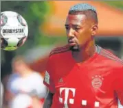  ?? REUTERS ?? Jerome Boateng’s transfer deal from Bayern Munich to Paris SaintGerma­in did not go through.