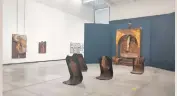  ?? ?? La exposición Un Cauduro es un Cauduro, que reúne 156 obras, desde sus inicios como caricaturi­sta hasta su cumbre, se exhibe en el Museo Morelense de Arte Contemporá­neo