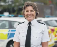  ??  ?? Chief Superinten­dent Sarah Pitt, of Northumbri­a Police.