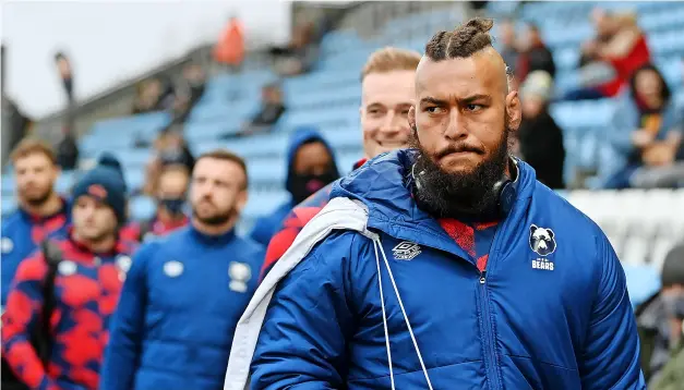  ?? PICTURE: Dan Mullan/getty Images ?? Bristol Bears’ Nathan Hughes has arrived at Bath Rugby on loan